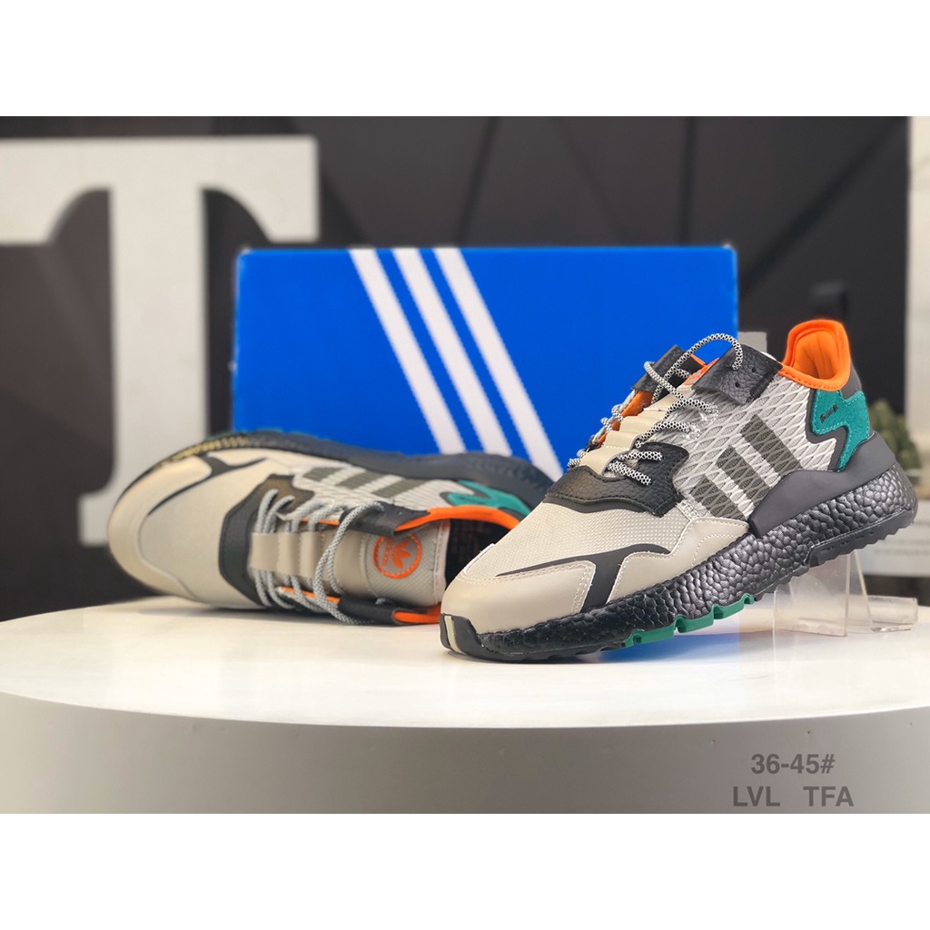 Giày Thể Thao Adidas Nite Jogger Boost V2 3M EE5569 36-45 Phản Quang Phong Cách retro