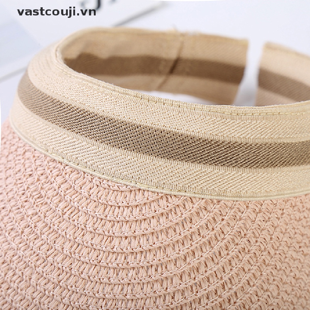 Mũ Lưỡi Trai Hở Chóp Thời Trang Đi Biển Mùa Hè Cho Nữ