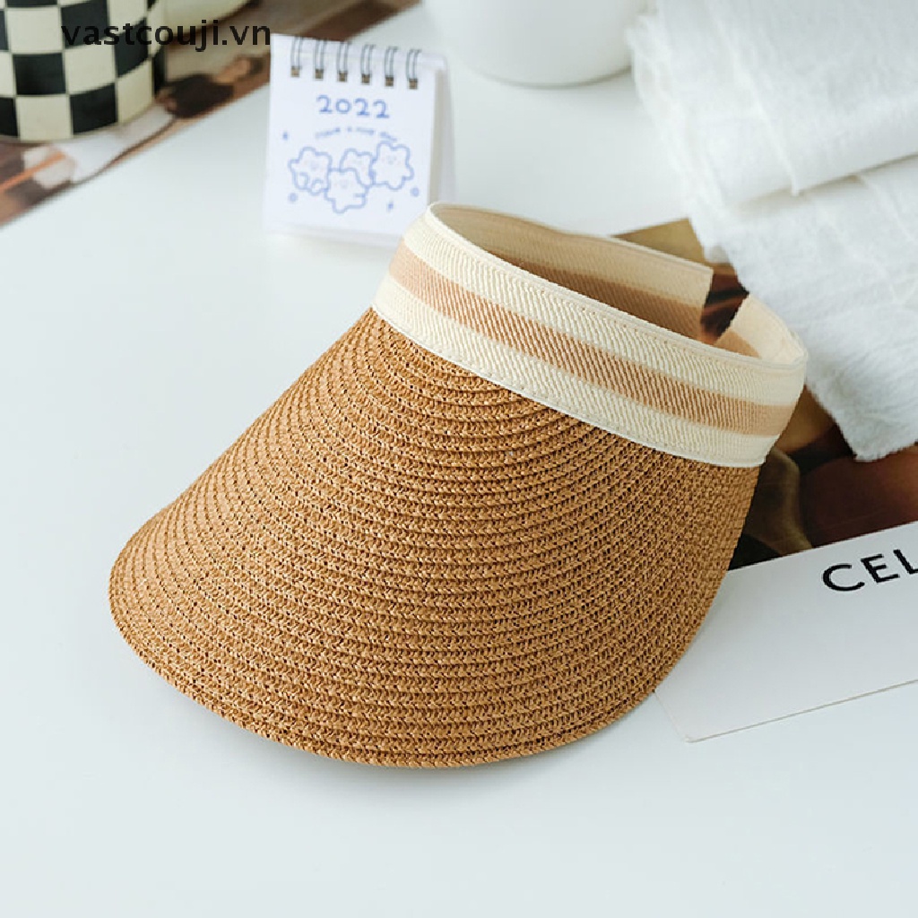 Mũ Lưỡi Trai Hở Chóp Thời Trang Đi Biển Mùa Hè Cho Nữ