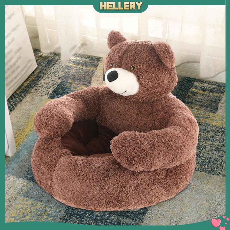 Ổ Nằm Mềm Mại Có Thể Giặt Máy Họa Tiết Hoạt Hình Đáng Yêu Cho Thú Cưng