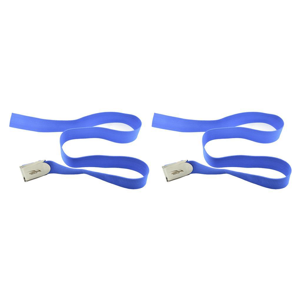 Dây Đai Trọng Lượng 1 / 2 / 3 Khóa Bằng Thép Không Gỉ Có Thể Điều Chỉnh Dành Cho Thợ Lặn