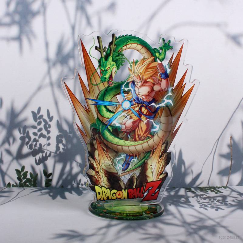 Mô Hình Nhân Vật Son Goku Vegeta Trong Dragon Ball Đứng Được Bằng Acrylic GP1 PG1