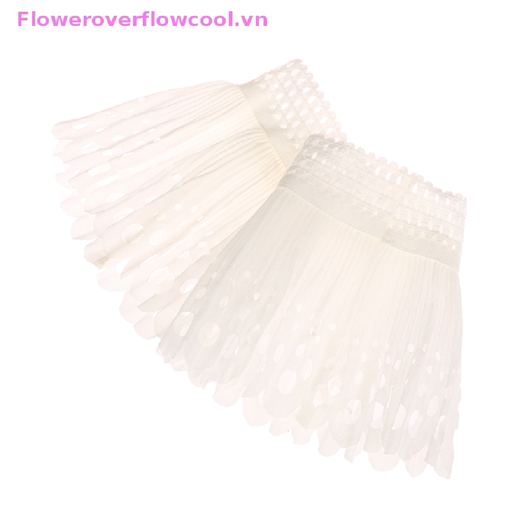 1 Cặp Ống Tay Áo Giả Hai Lớp Họa Tiết Hoa Thời Trang Xuân Thu