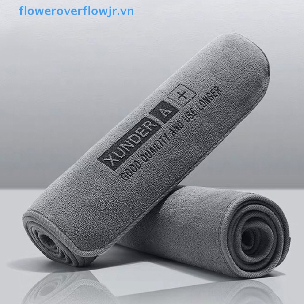 Set 3 Khăn Lau Xe Hơi Bằng Vải Vi Sợi Chất Lượng Cao