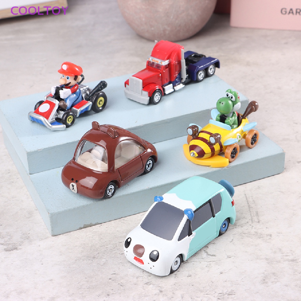 Mô Hình Đồ Chơi Xe Hơi Yoshi Optimus The Smurfs Mario Bằng Hợp Kim Dành Cho Trẻ