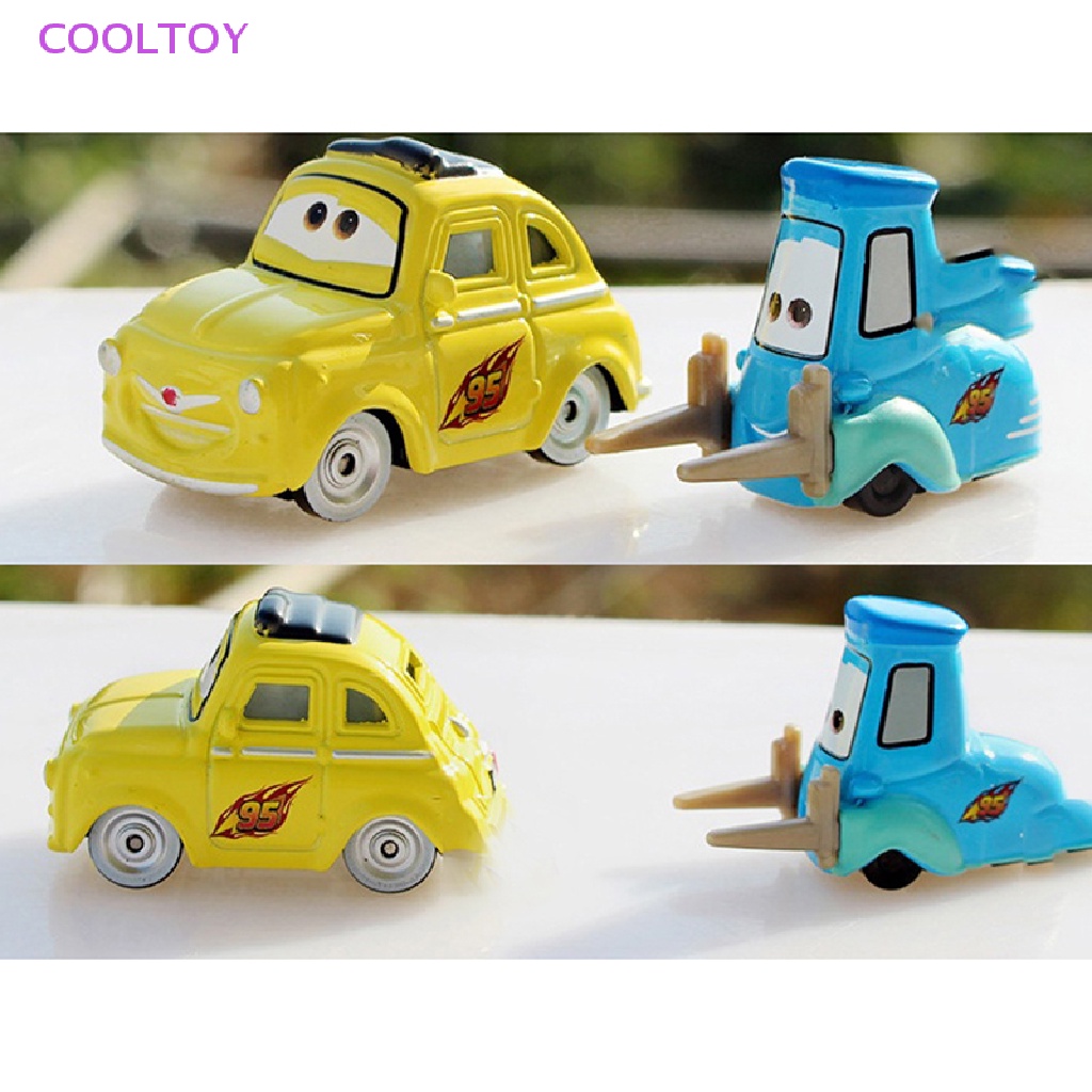 DISNEY Cooltoy 1 Mô Hình Đồ Chơi Xe Hơi Pixar Lightning Mc Queen Mater Fabulous Hudson Bằng Hợp Kim Kim Làm Quà Tặng Sinh Nhật Cho Bé Trai