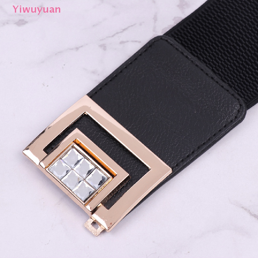 Thắt Lưng Co Giãn Đính Đá Trang Trí Đầm Nữ Mới