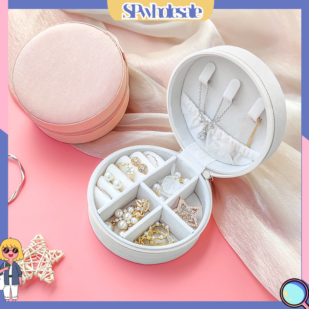 <SPwholesale> Hộp Đựng Trang Sức Chống Nước Chống Ẩm Phong Cách Đơn Giản