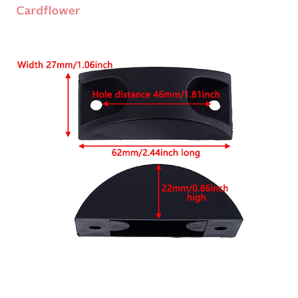 Bộ 2 Miếng Đệm Chân Chống Va Li Thay Thế Bằng Nhựa Mới