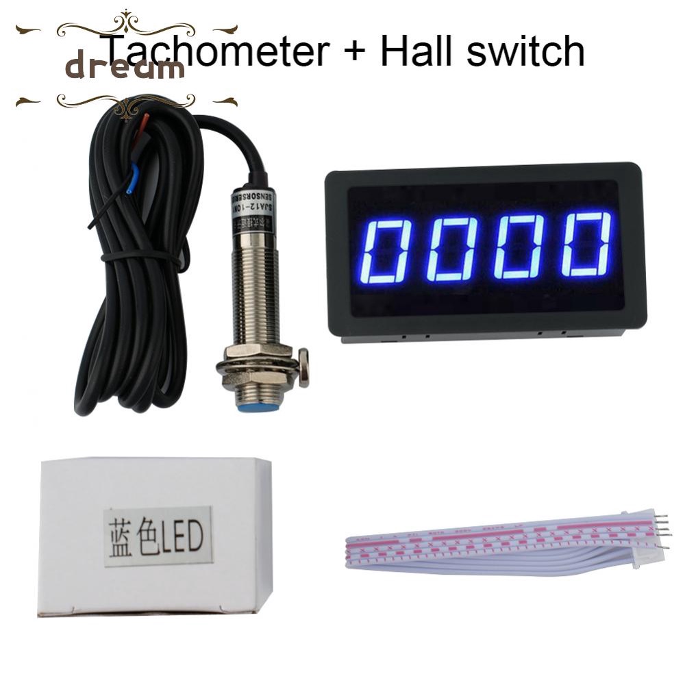 【DREAMLIFE】LED Tachometer Measuring Non-Contact Tachometer 50 ~ 500 Mm LCD Display