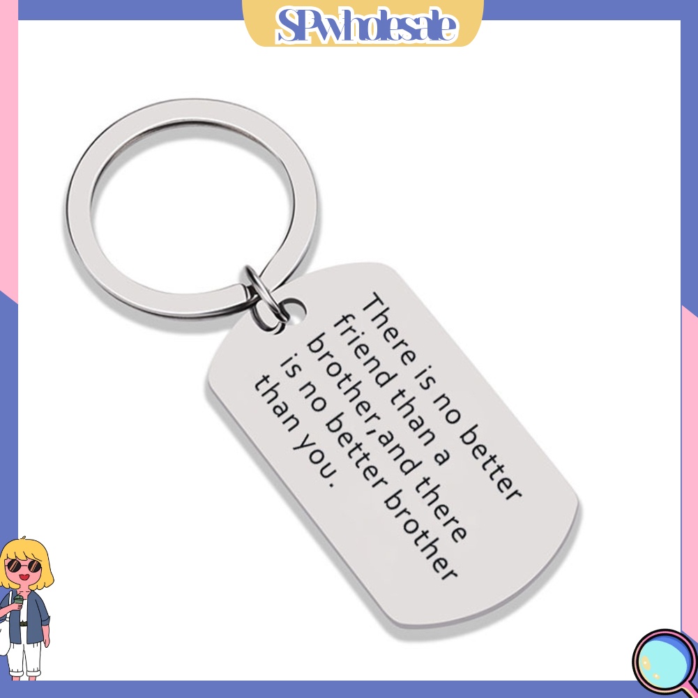 <SPwholesale> Giá Đỡ Chìa Khóa Bằng Thép Không Gỉ In Chữ Dùng Để Trang Trí