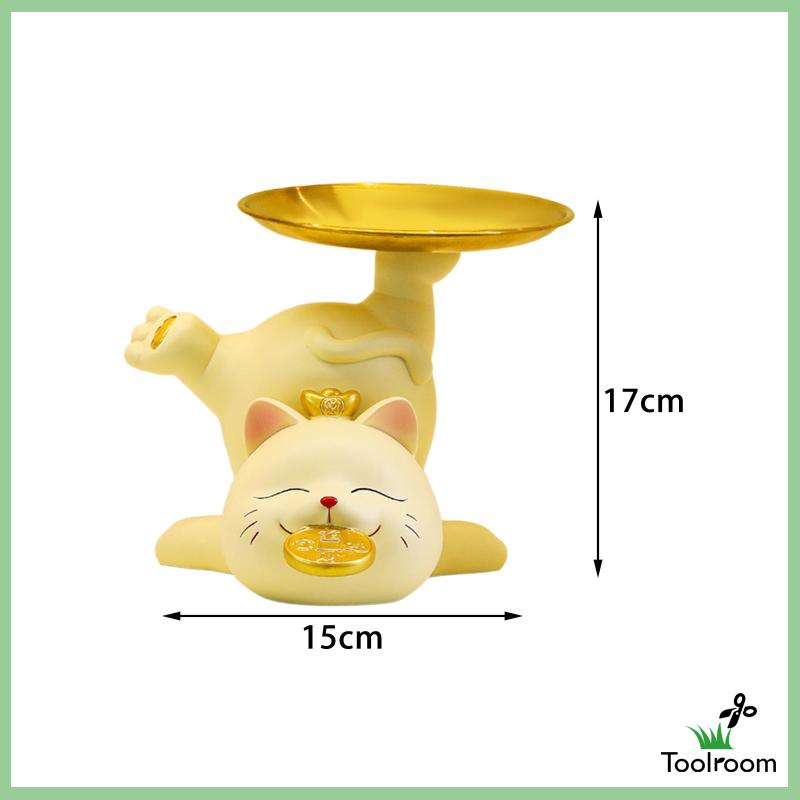 Giá Đỡ Chìa Khóa / Tượng Mèo Điêu Khắc Hiện Đại