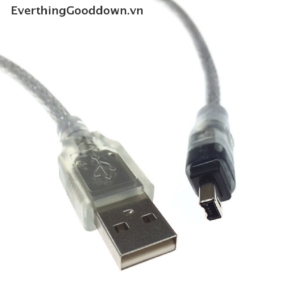 Dây Cáp Chuyển Đổi Cổng USB Male Sang Firewire Iee 1394 4 Pin ILink Firewire 1394