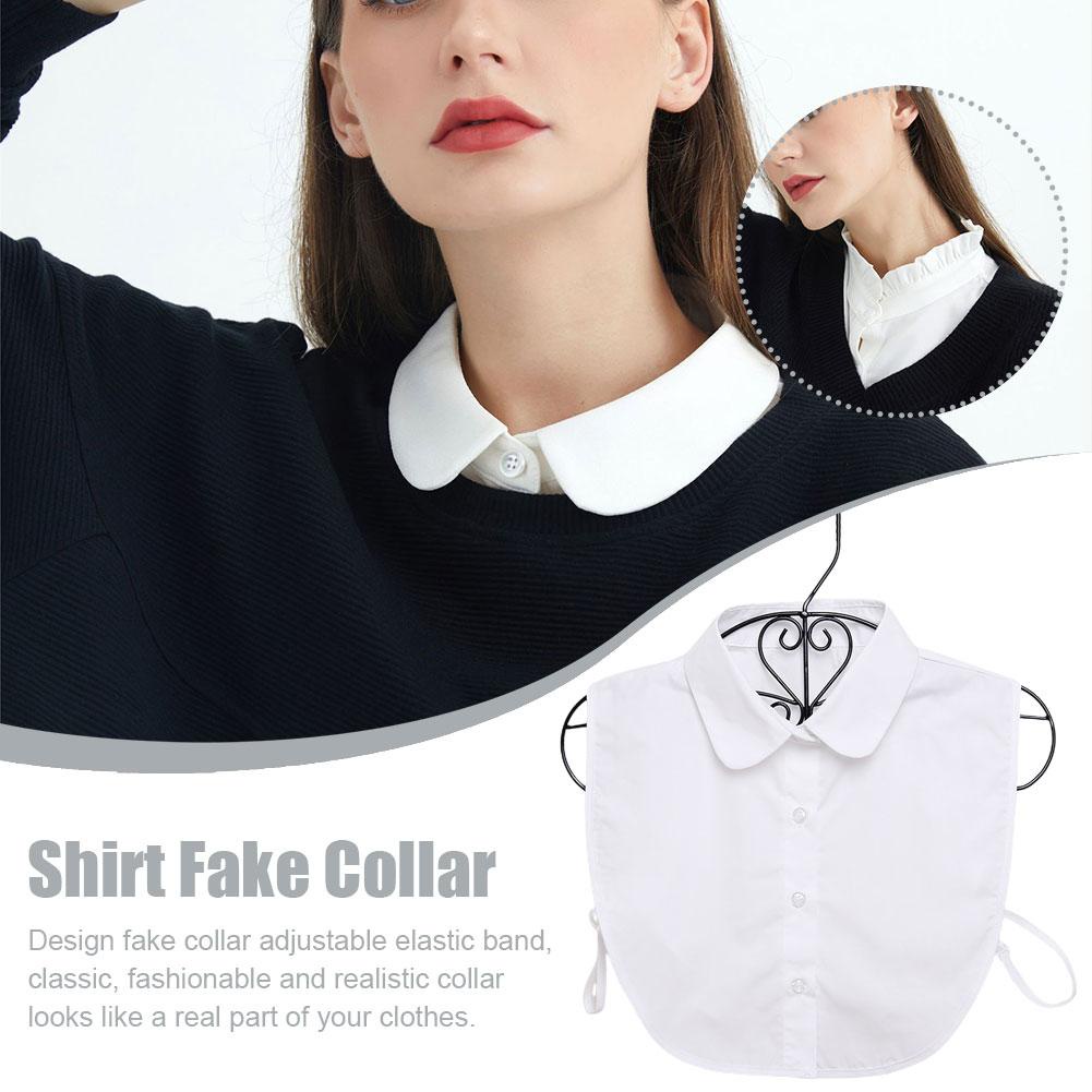 Cổ Áo Sơ Mi Giả Co Giãn Điều Chỉnh Được Thời Trang