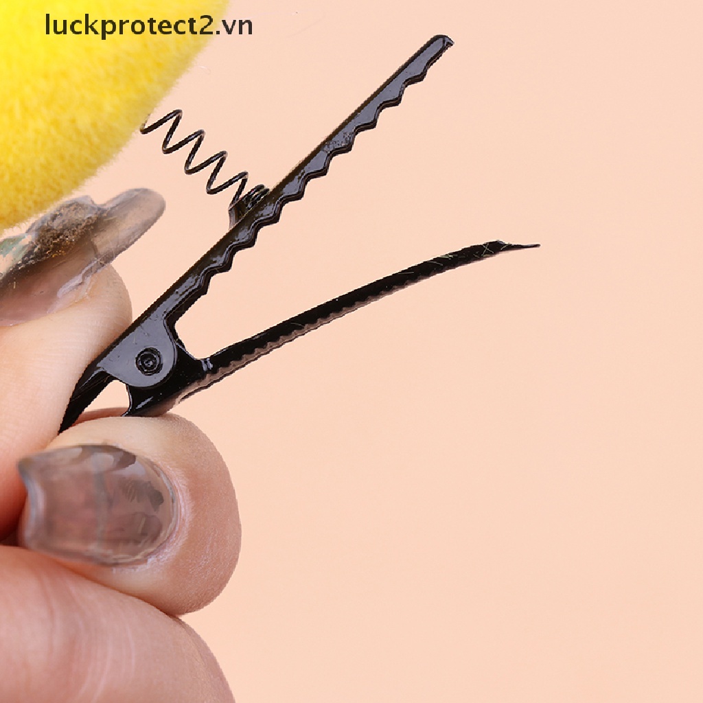 Kẹp Tóc Hình Chú Vịt Vàng May Mắn Cho Bé