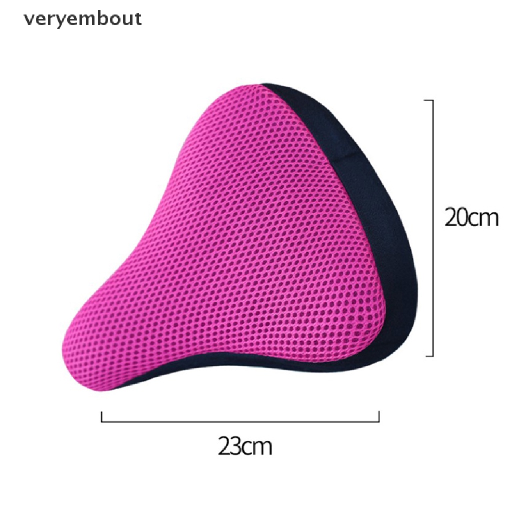 Vỏ Bọc Yên Xe Đạp 3D Bằng Silicon Mềm Thoáng Khí Thoải Mái