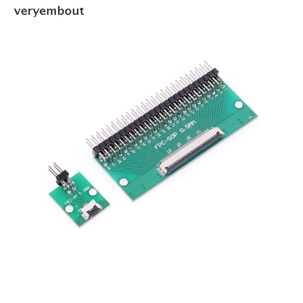 1 Cái Bảng Mạch Kết Nối 4 Pin - 50 Pin 0.5mm FPC / FFC 0.5mm Đến 2.54mm n