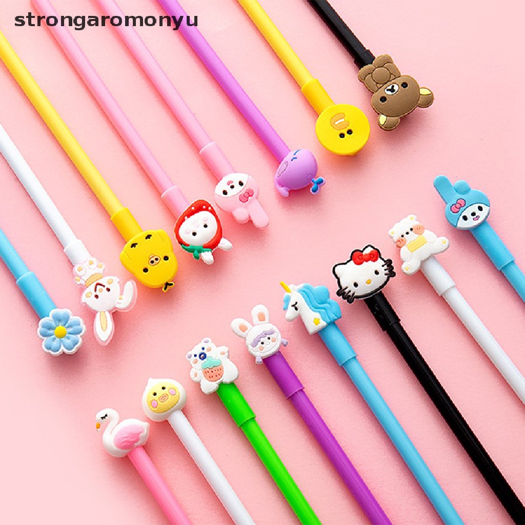 Set 20 Bút Viết Họa Tiết Hoạt Hình Dễ Thương