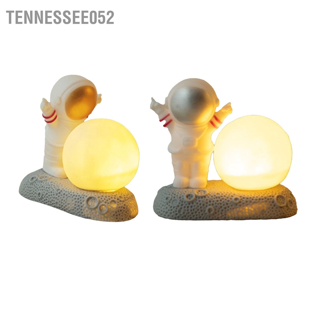 Tennessee052 Spaceman Moon Night Light Trang trí dễ thương Nhìn ấm áp Đèn ngủ ban đêm cho phòng