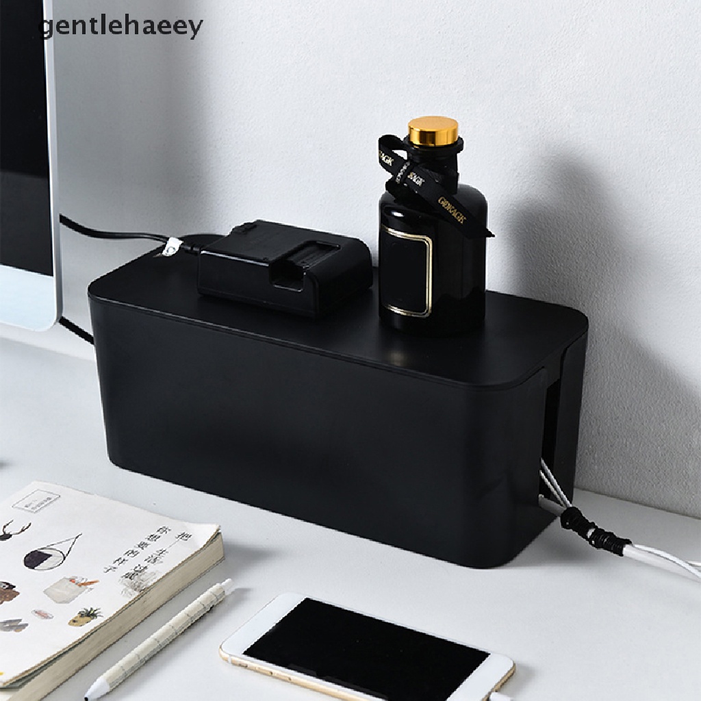 Hộp Đựng Dây Cáp Sạc Để Bàn Đơn Giản Tiện Dụng