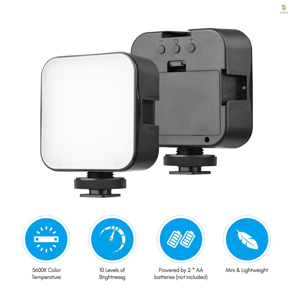 Bộ Ổn Định Cầm Tay + Giá Đỡ Micro + Đèn LED + Giá Đỡ Chữ U Thông Dụng Cho Máy Ảnh / Điện Thoại Thông Minh