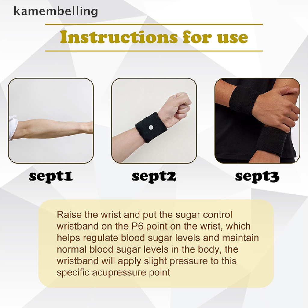 Kamembelling 1 Băng Đeo Cổ Tay Thể Thao Unisex Bằng Nylon Có Thể Điều Chỉnh Giảm Đau