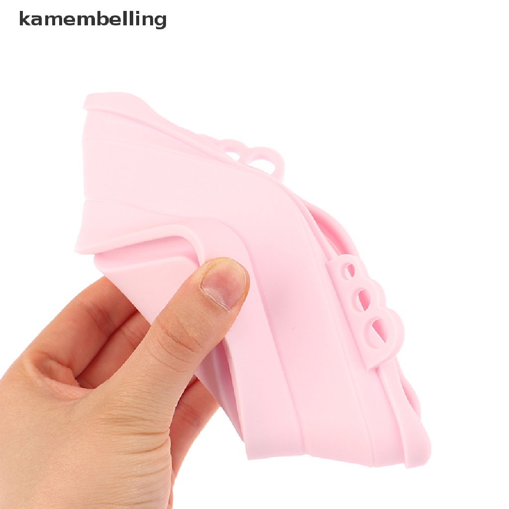 Kamembelling Miếng Silicone Vệ Sinh Cọ Trang Điểm Gấp Gọn Tiện Lợi