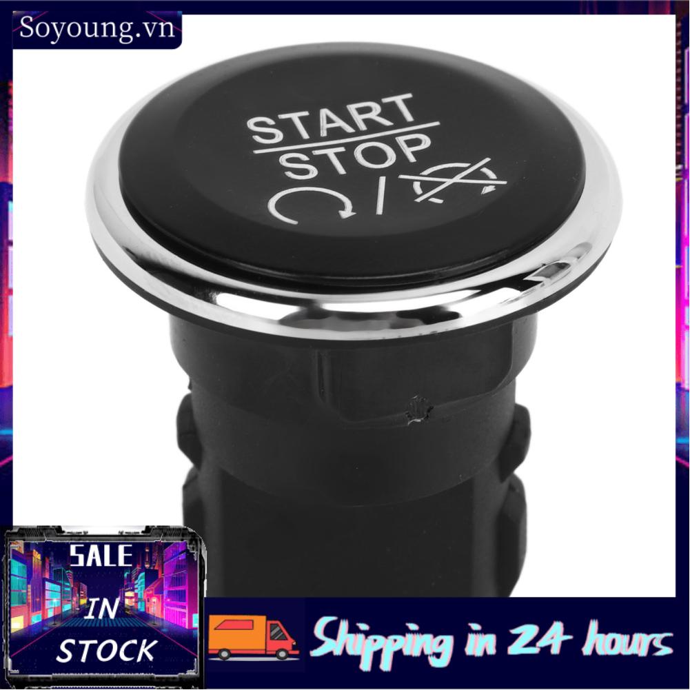 Soyoung Push Start Button  Car Ignition Switch 33370101 Keyless Reliable Wide Fitment for