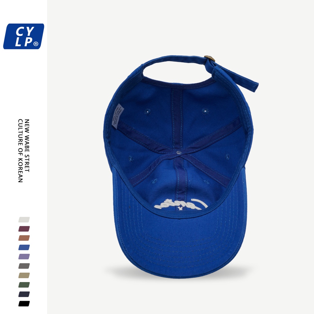 Mũ Lưỡi Trai Thêu Chữ Phong Cách Đường Phố Hàn Quốc Thời Trang