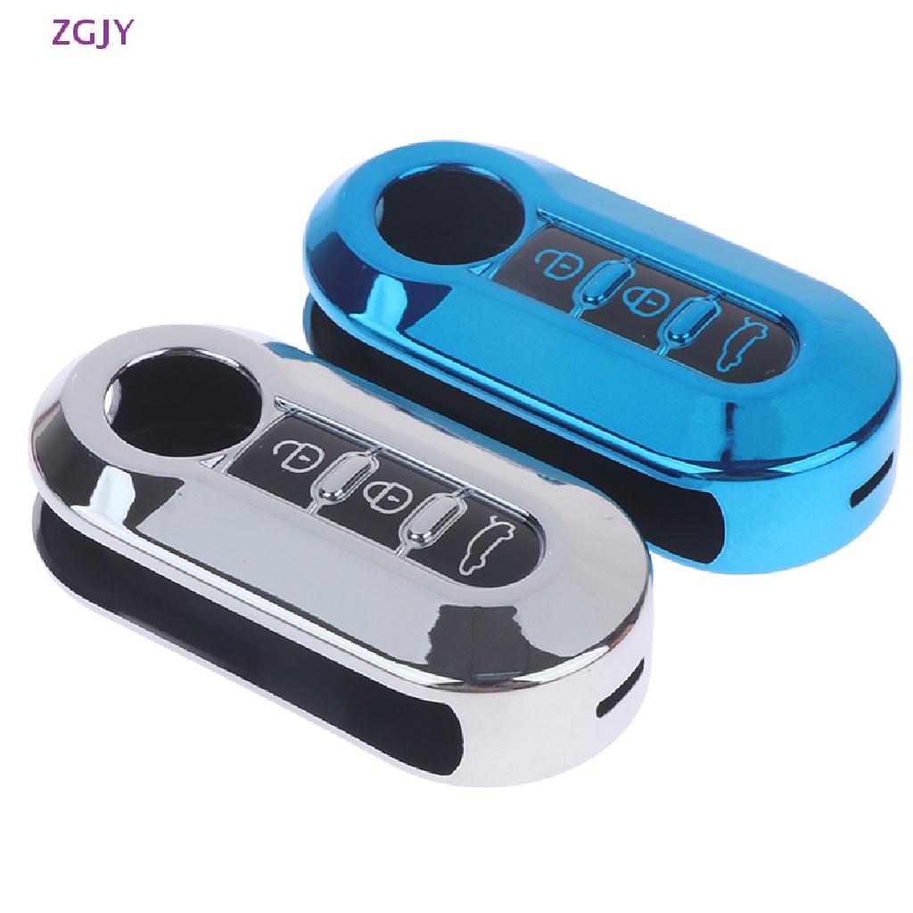 Vỏ Bảo Vệ Chìa Khóa Điều Khiển Từ Xa 3 Nút Gấp Gọn Cho Fiat 500 Boyue Lingya Mới