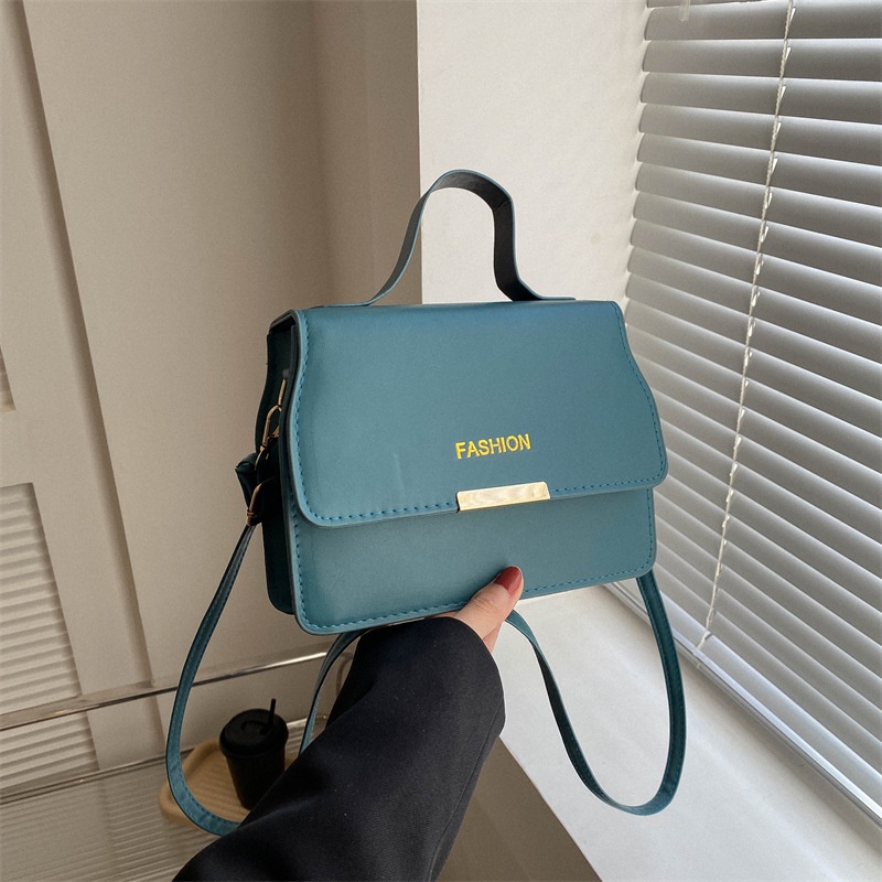 Túi Đeo Vai Hình Vuông Nhỏ Màu Trơn Thời Trang 2023 Cho Nữ