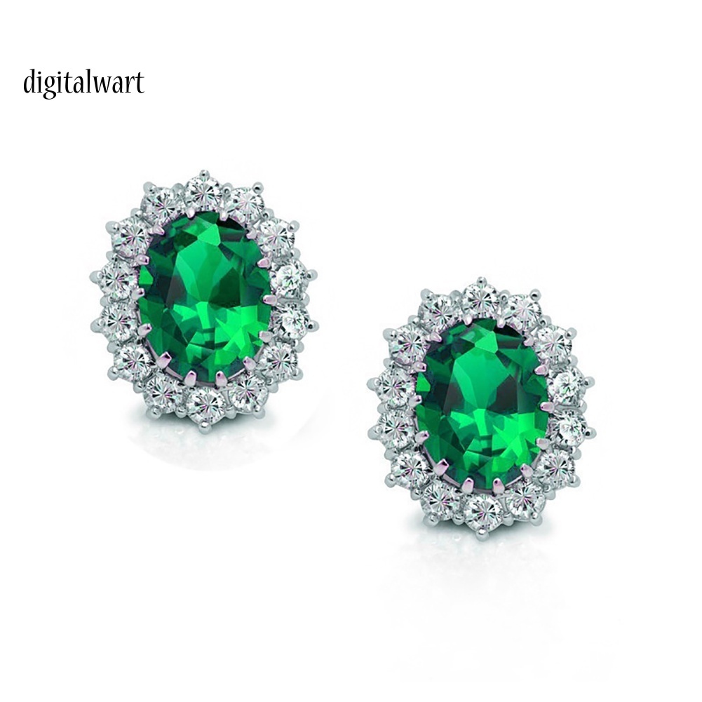 Kỹ Thuật Số| Bộ Trang Sức 3 Món Gồm Vòng cổ, Bông Tai, Nhẫn, Vòng Tay Đính Đá