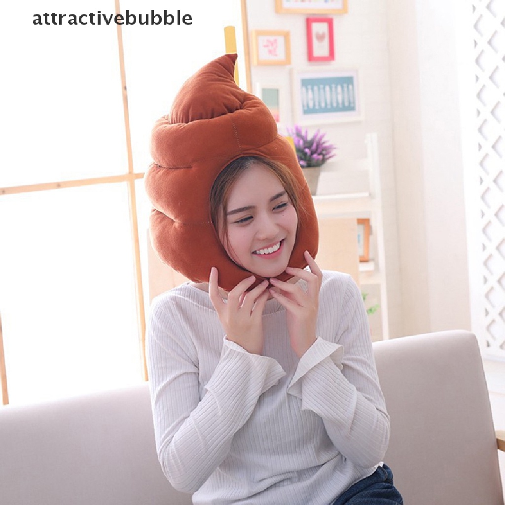Atvn Mũ Nhồi Bông Hình Shit Vui Nhộn Sáng Tạo Dễ Thương