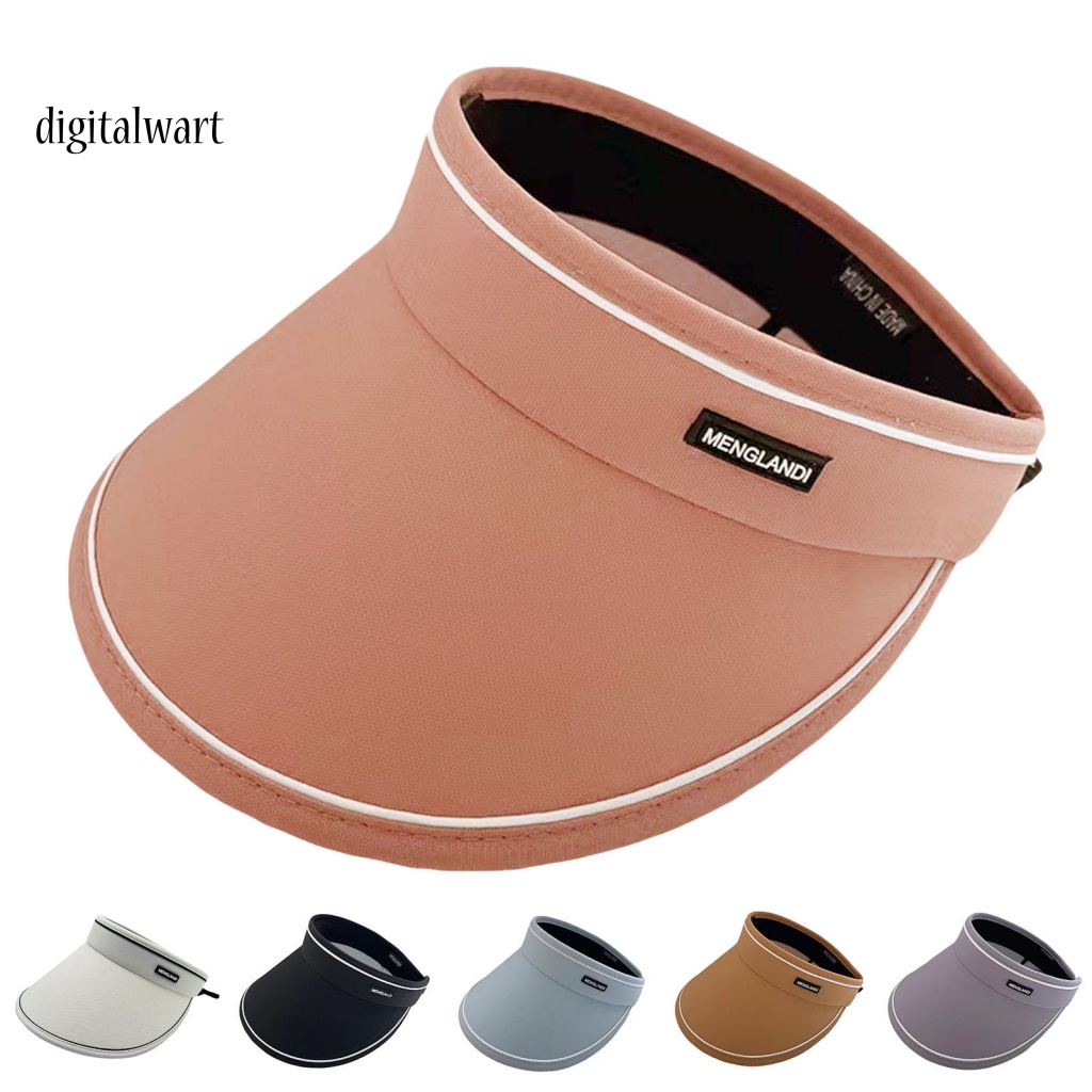 Kỹ Thuật Số| Mũ Rộng Vành Chống Nắng Thoáng Khí Nhiều Màu Sắc Nhanh Khô Không Tạo Tiếng Anh Trang Trí Chữ Cho Nữ