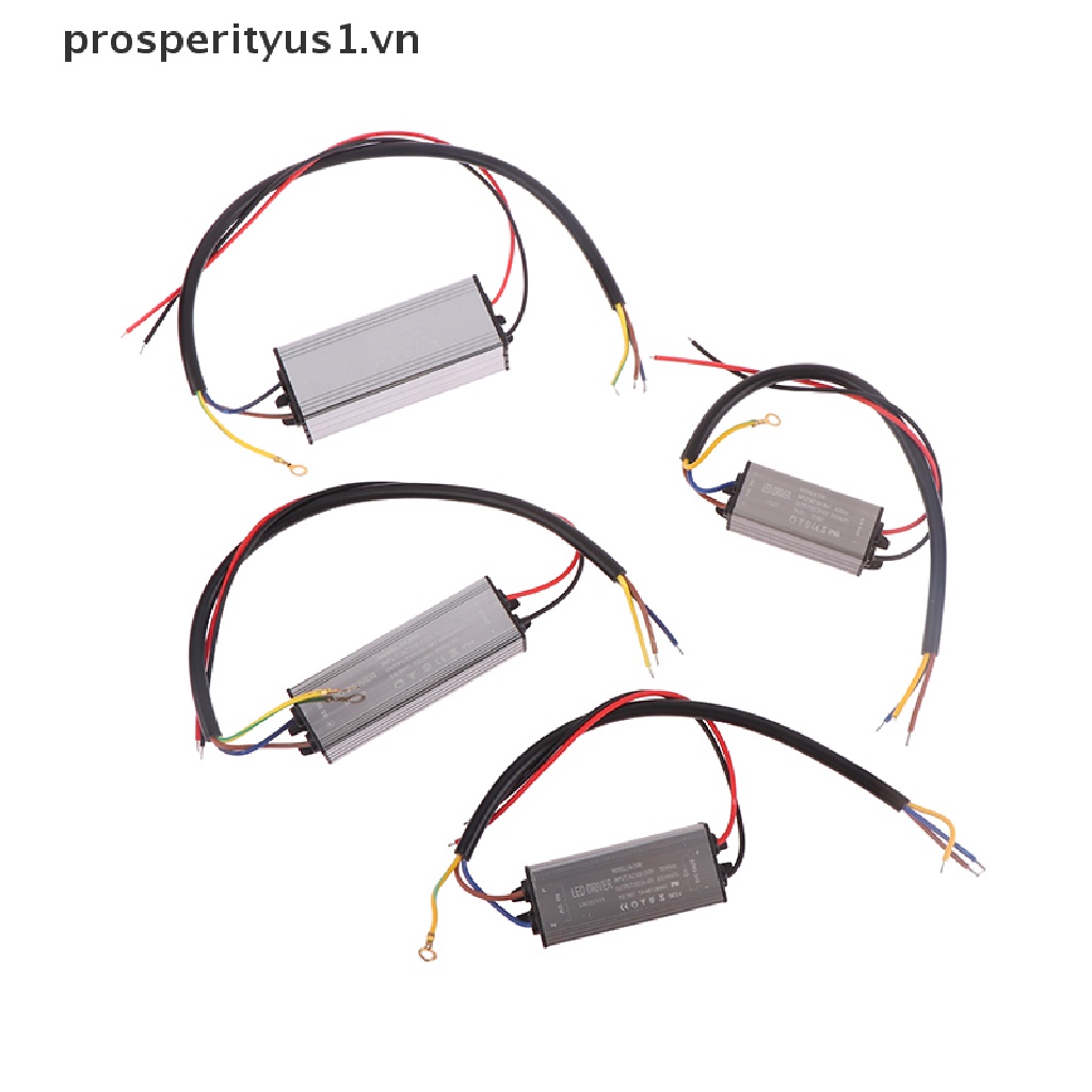 Máy Biến Áp Đèn LED prosperityus1 50W 30W 20W 10W DC 3V 12V AC100-265V Chống Thấm Nước