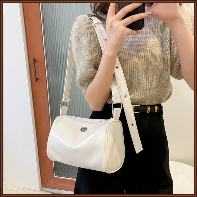 Túi Đeo Chéo Da Pu Khóa Kéo Thời Trang Cho Nữ