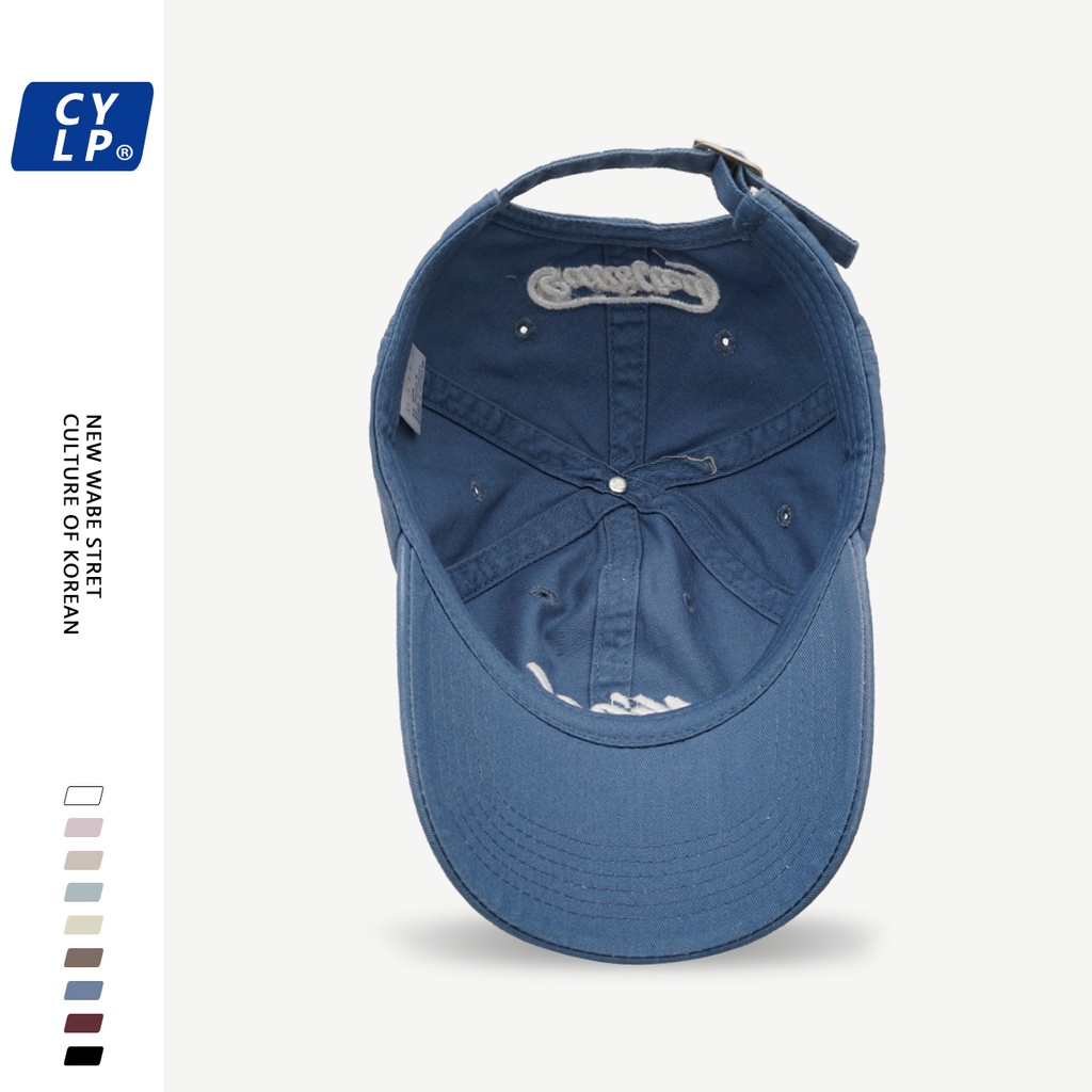 Mũ Lưỡi Trai Thêu Chữ Phong Cách Hàn Quốc Cá Tính Cho Nữ