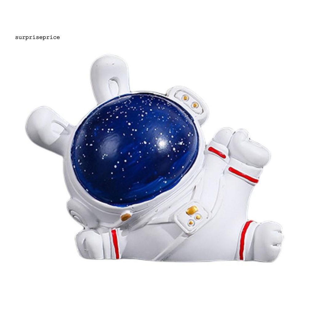 Mô Hình Phi Hành Gia Hoạt Hình Bằng Nhựa Resin Nhỏ Gọn Sáng Tạo Trang Trí Không Gian