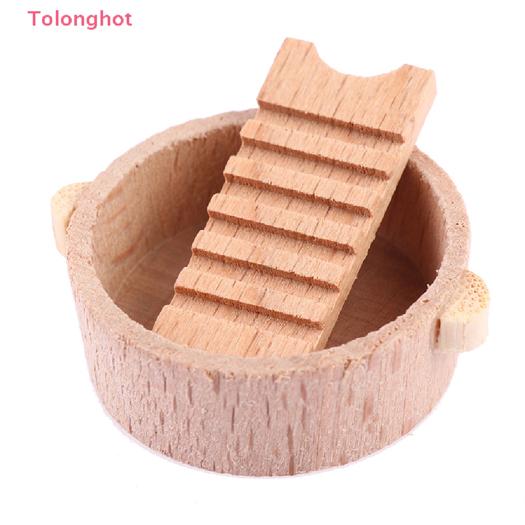 Bồn Rửa Kèm Bảng Giặt Đồ Tỉ Lệ 1: 12 Trang Trí Nhà Búp Bê