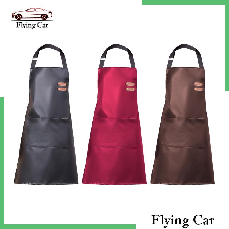 Tạp Dề Nấu Ăn Có Túi Lớn Chống Nước DIY Cho Nữ [Lzdjfmy2]