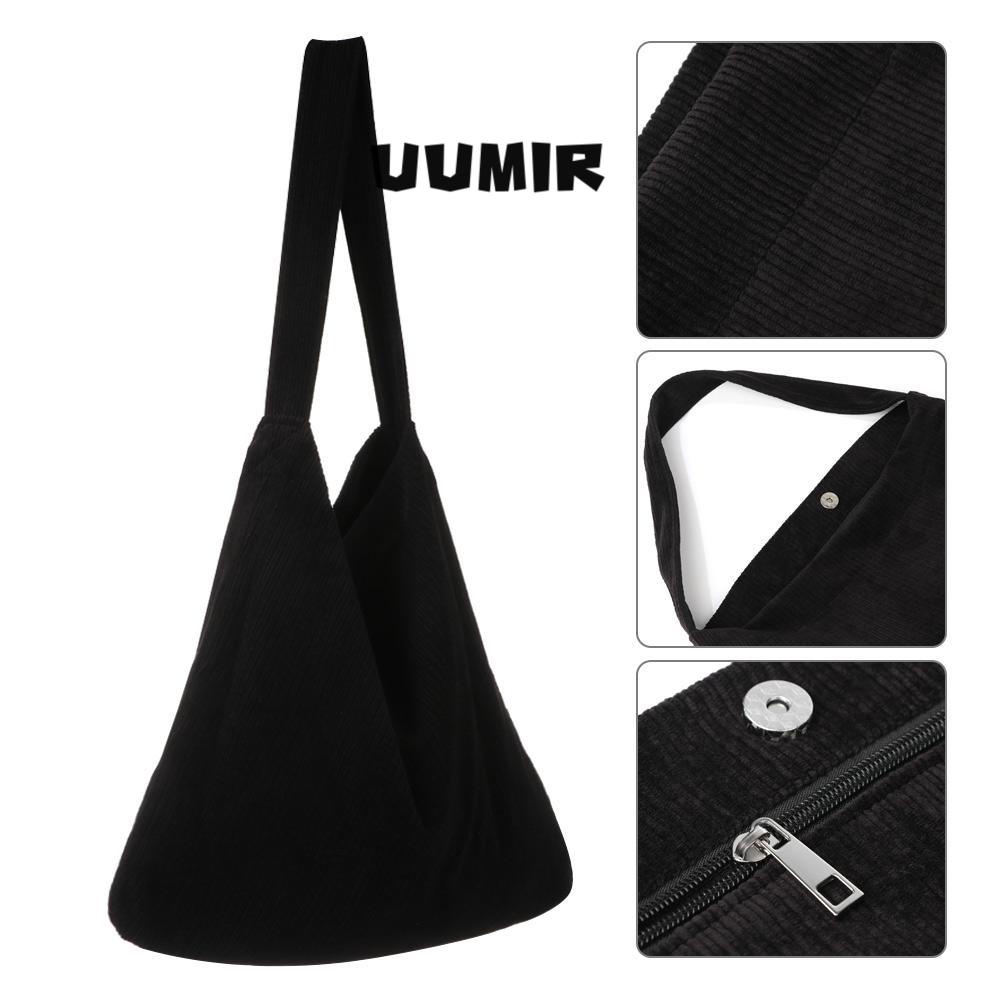UUMIR Túi Xách Đeo Vai Vải Nhung Kích Cỡ Lớn Thời Trang Dành Cho Nữ