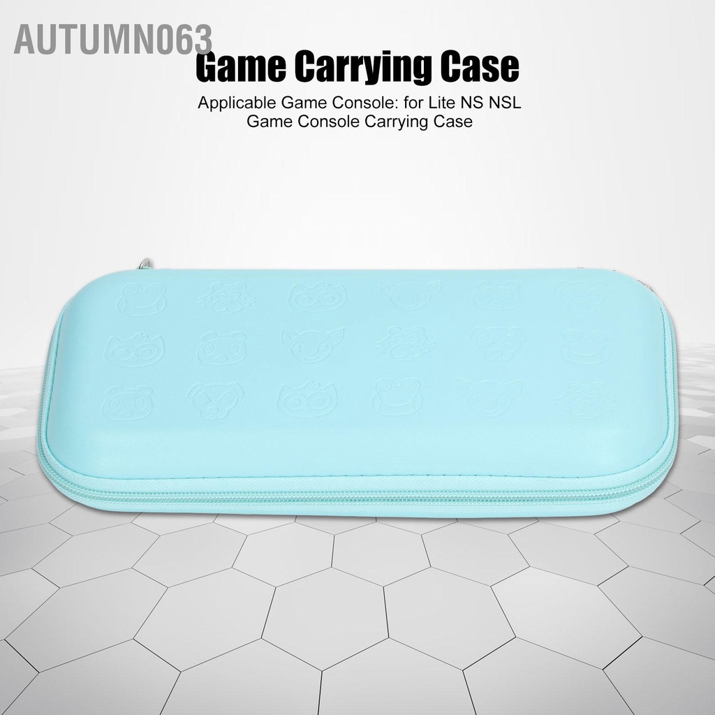 Autumn063 Hộp đựng máy chơi game Portable Zipper Up Túi xách trò cho Lite NS NSL