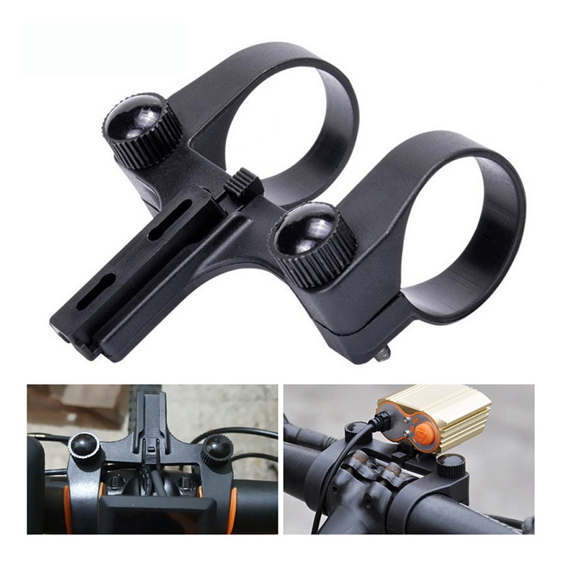 1 Giá Đỡ Đèn Pha Xe Đạp Hai Lỗ Tiện Dụng