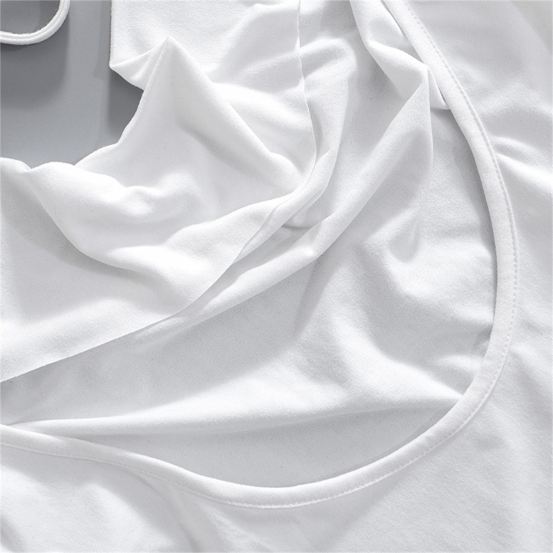 Áo Thun Sát Nách Màu Sắc Đơn Giản Thời Trang Mùa Hè Cho Nữ