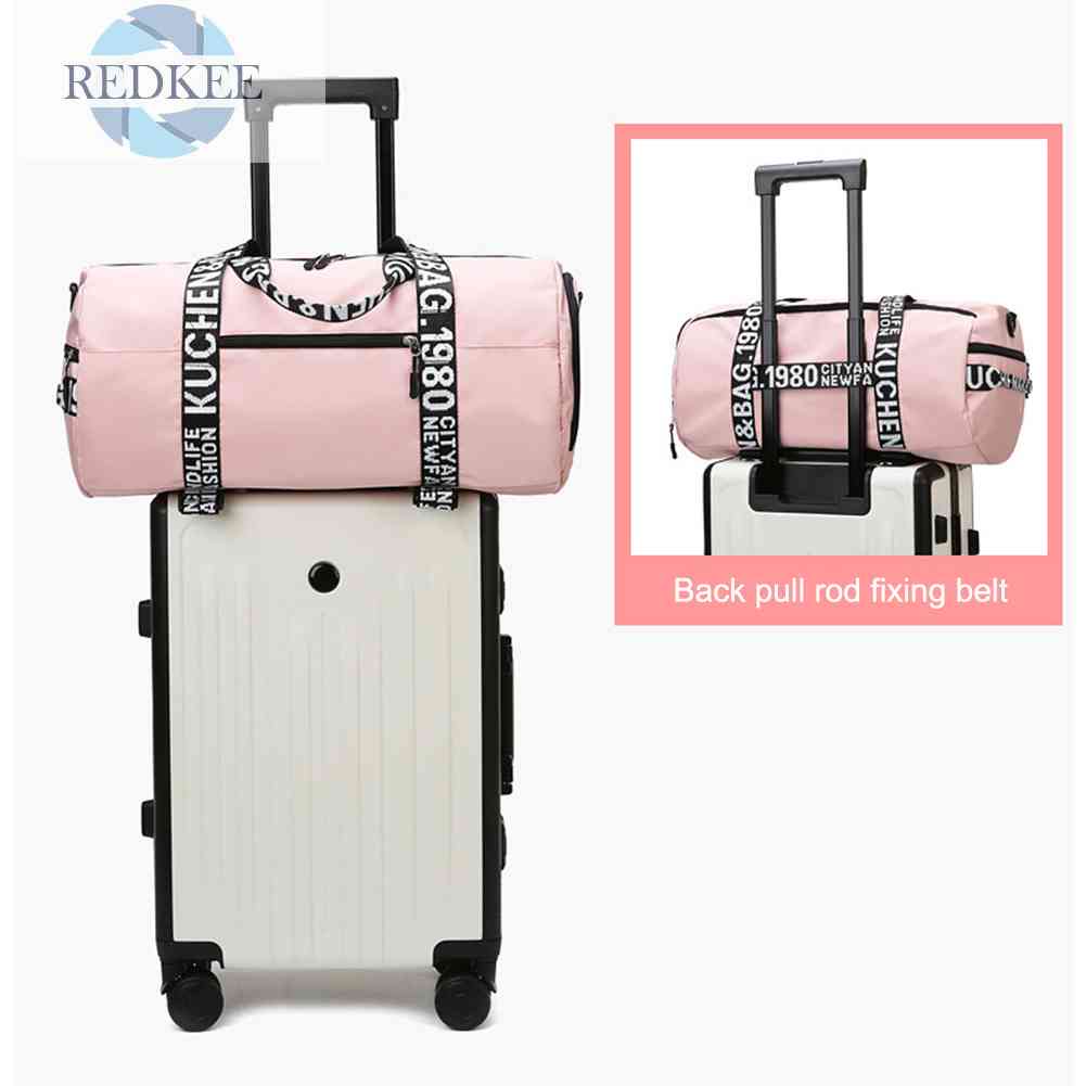 Túi Đựng Đồ Tập Thể Thao Sức Chứa Lớn Chia Ngăn Khô / Ướt Tiện Dụng Cho Nam Và