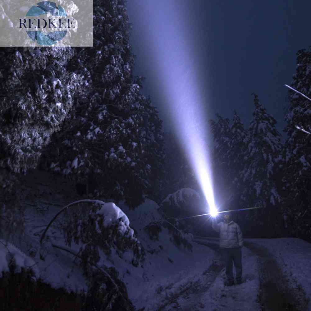 Đèn Pin LED 350lm 6 Chế Độ Sáng, Chống Thấm Nước, Sạc USB Loại C