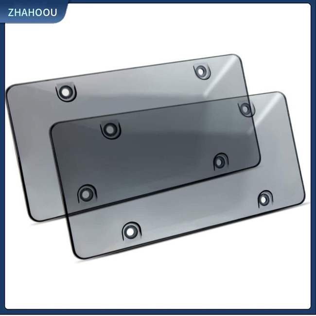 ☃Phụ Kiện Trang Trí Nhà Cửa Độc Đáo Sáng Tạo☃ 1 Cặp Vỏ Bọc Biển Số Xe Hơi Kèm Ốc Vít Trang Trí