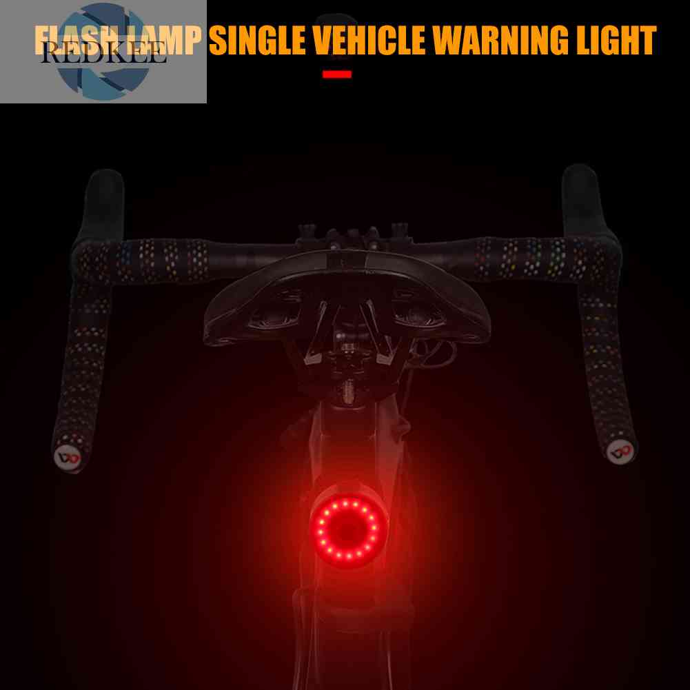 Đèn LED Đuôi Xe Đạp 3 Chế Độ Kèm Sạc USB Chống Thấm Nước Tiện Dụng