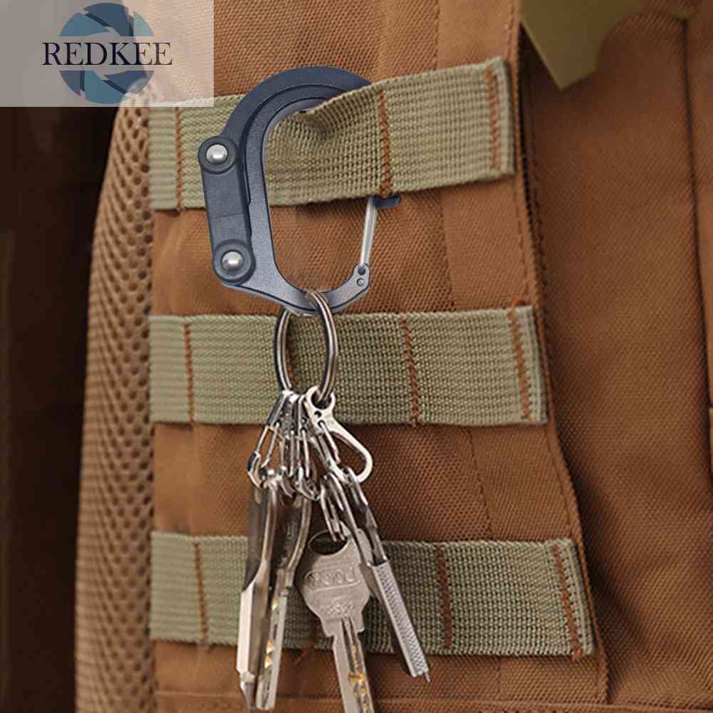 Móc Khóa Chữ D Bằng Hợp Kim Nhôm Cho Hoạt Động Ngoài Trời