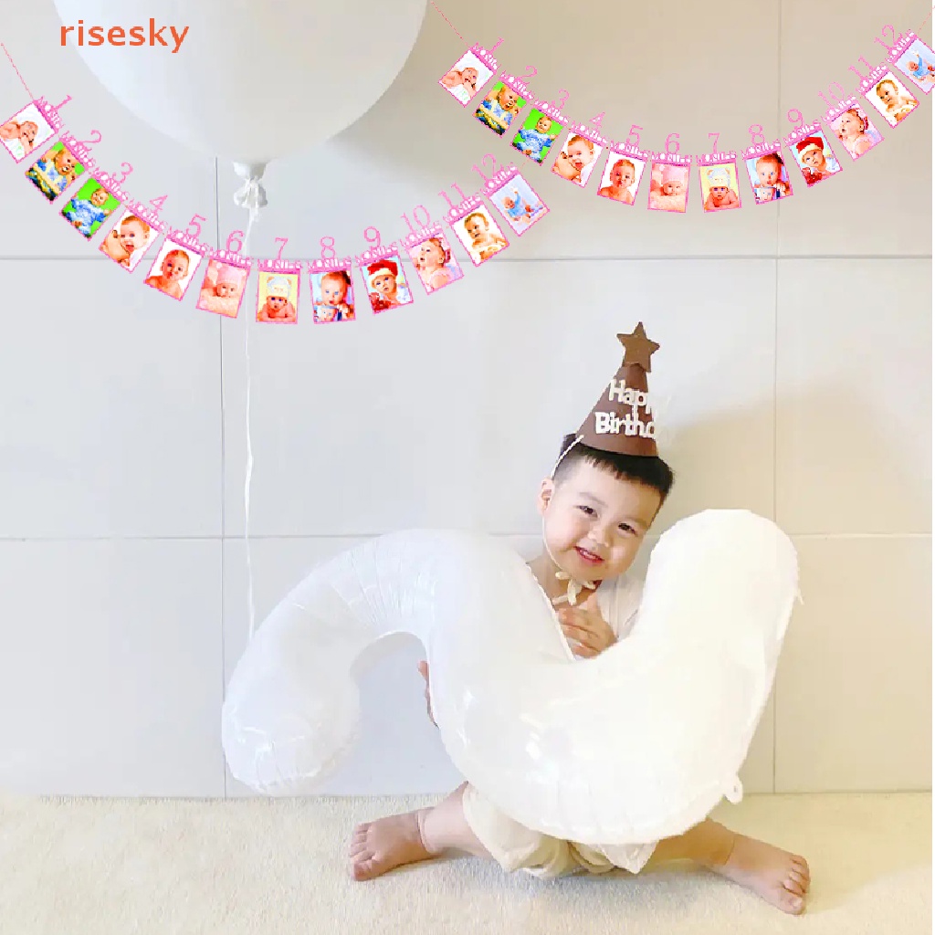 Khung Ảnh Chữ Happy Birthday My 1st Trang Trí Tiệc Sinh Nhật Cho Bé